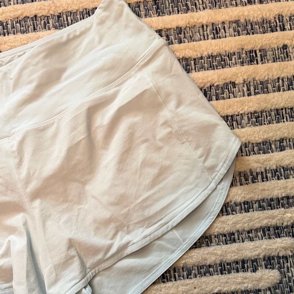 lululemon athletica Women's Athletic Shorts in Light Gray - Picture 4 of 7